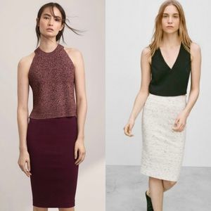SOLD | Aritzia Wilfred Lis Skirt | Size XS | Deep Plum
